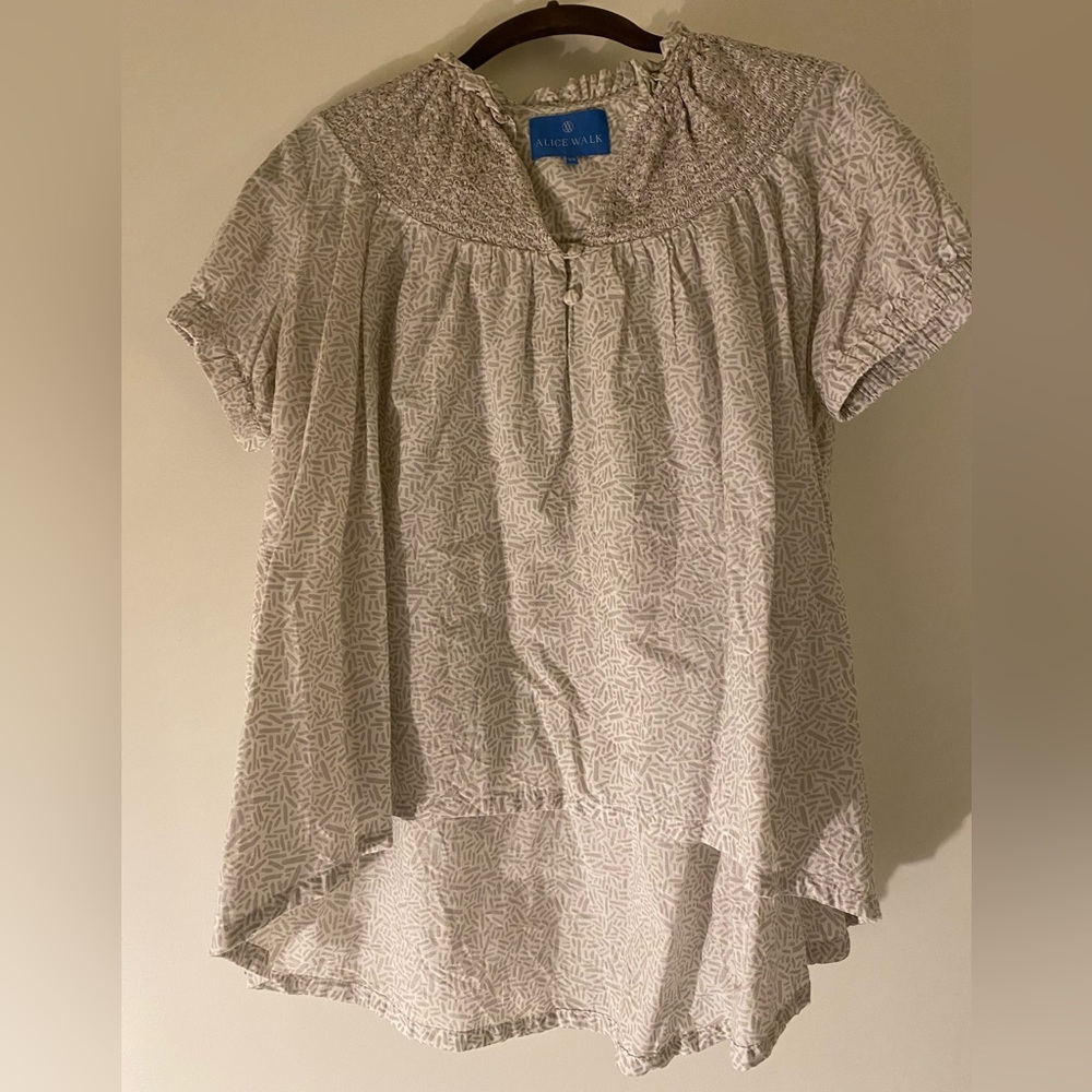 Alice Walk Smocked Top
